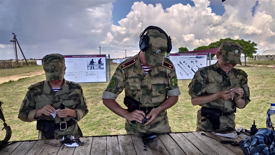 В Крыму завершился чемпионат Росгвардии по стрельбе 