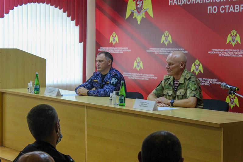 Ставропольский край с рабочим визитом посетил командующий Северо-Кавказским округом Росгвардии