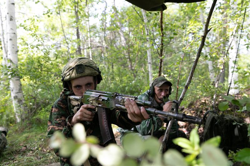 В Хабаровске росгвардейцы принимают участие в оперативно-стратегическом учении «Заслон-2021»