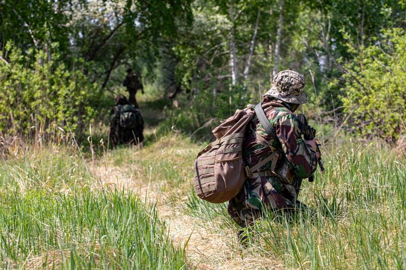 Полевой выход челябинского СОБР