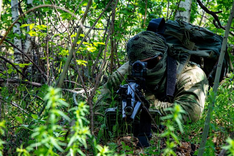 Полевой выход челябинского СОБР