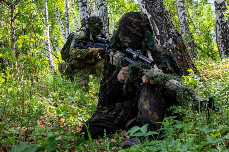 Полевой выход челябинского СОБР