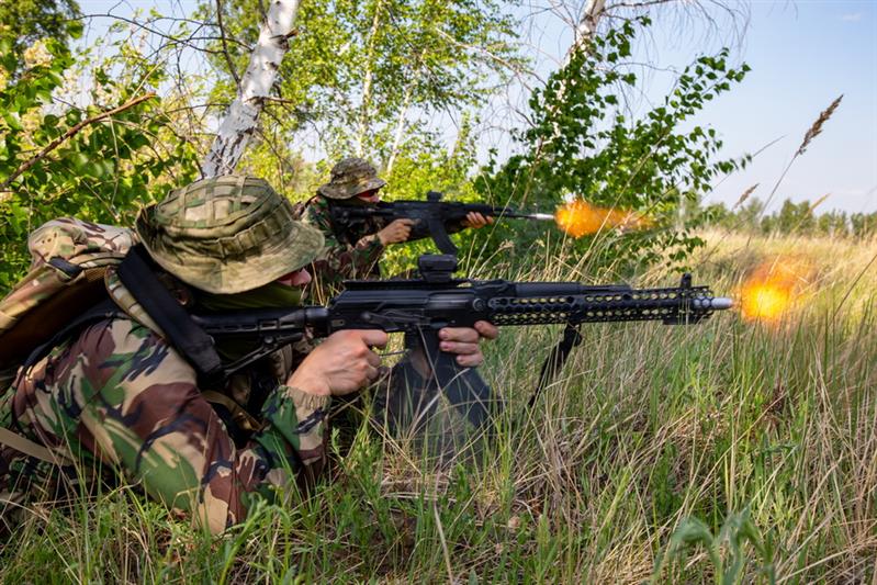 Полевой выход челябинского СОБР