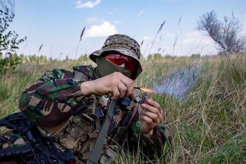 Полевой выход челябинского СОБР