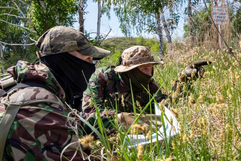 Полевой выход челябинского СОБР