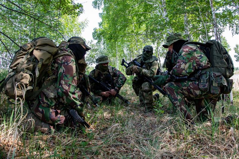 Полевой выход челябинского СОБР