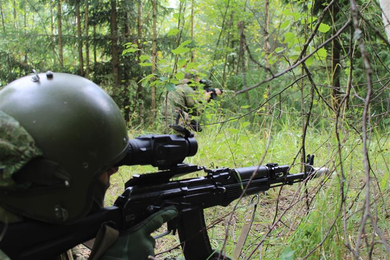 В Вологодской области сотрудники и военнослужащие Росгвардии провели тактические учения 