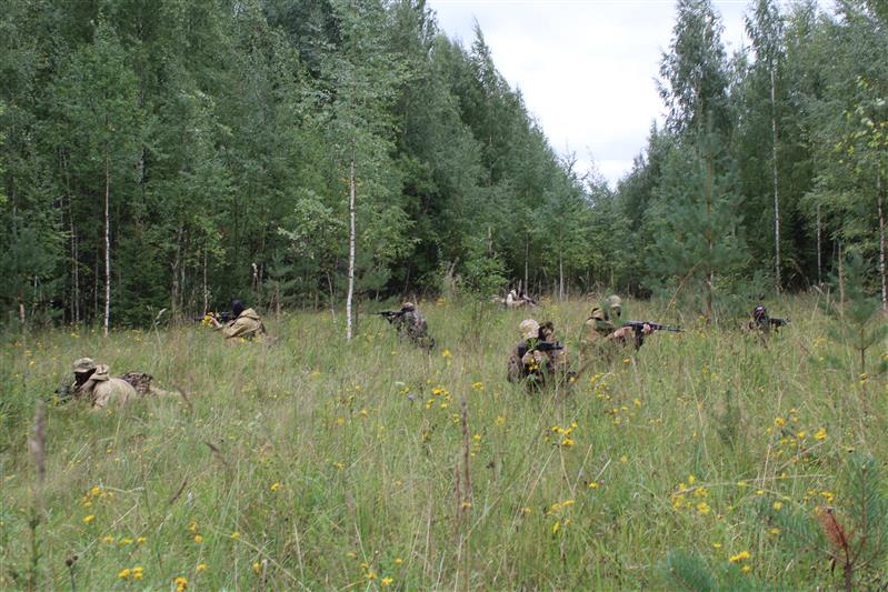В Вологодской области сотрудники и военнослужащие Росгвардии провели тактические учения 