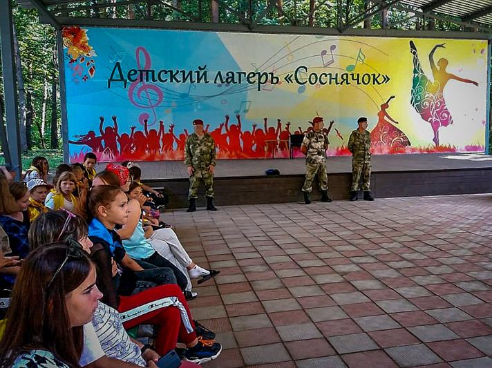 «День спорта с Росгвардией» прошел в одном из детских летних лагерей Чувашии
