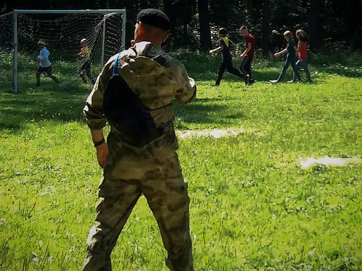 «День спорта с Росгвардией» прошел в одном из детских летних лагерей Чувашии