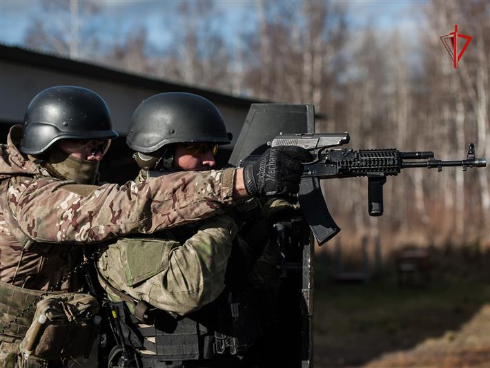 Томский ОМОН Росгвардии отметил 29-летие