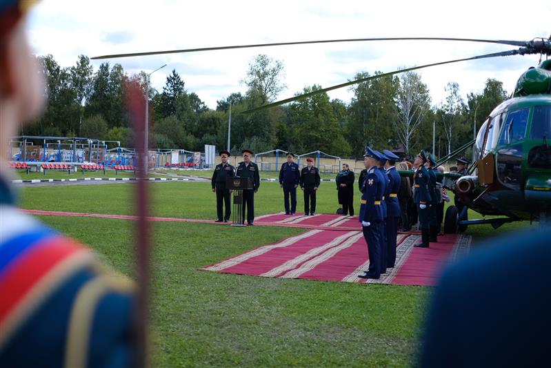 В Росгвардии появился первый вертолёт, названный именем Героя России