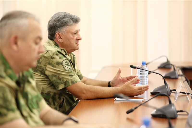 Командующий Южным округом Росгвардии с рабочей поездкой посетил Краснодарский край 