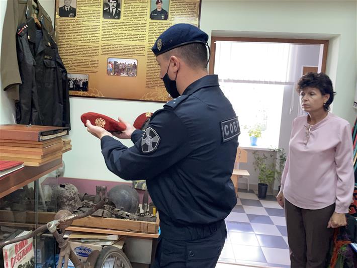 В Центральном округе Росгвардии проходят памятные мероприятия ко Дню солидарности в борьбе с терроризмом