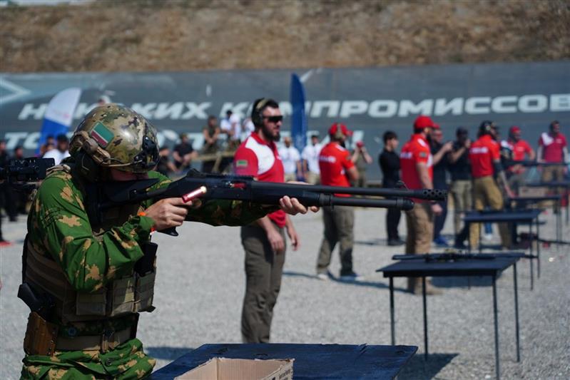Команда чеченского управления Росгвардии завоевала кубок Чемпионата по тактической стрельбе 