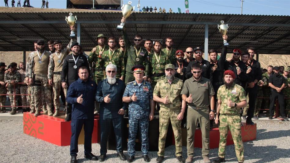Команда чеченского управления Росгвардии завоевала кубок Чемпионата по тактической стрельбе 