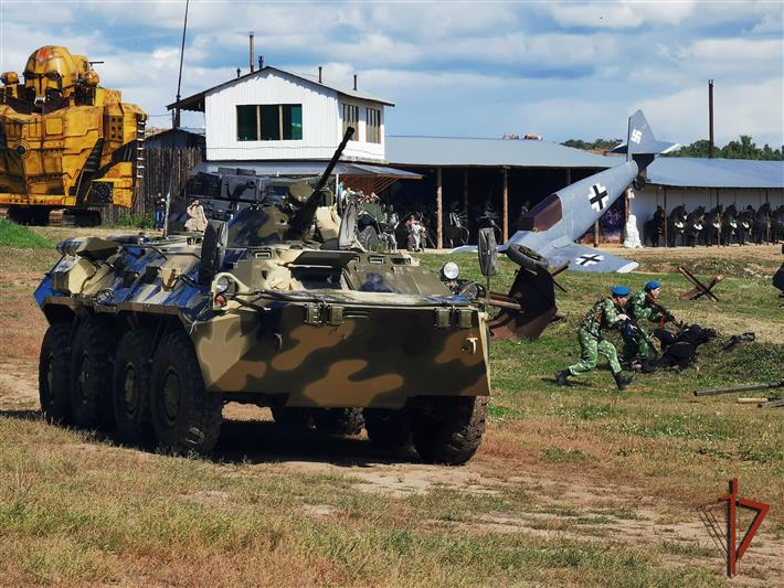 В Иркутской области росгвардейцы и ветераны ведомства заложили камень на месте мемориального комплекса жертвам терроризма