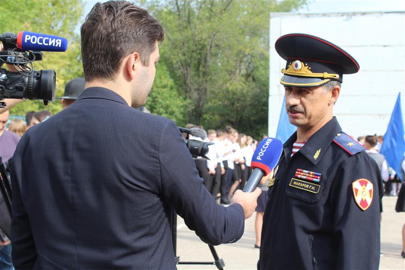 Имя погибшего воина правопорядка присвоено саратовской школе