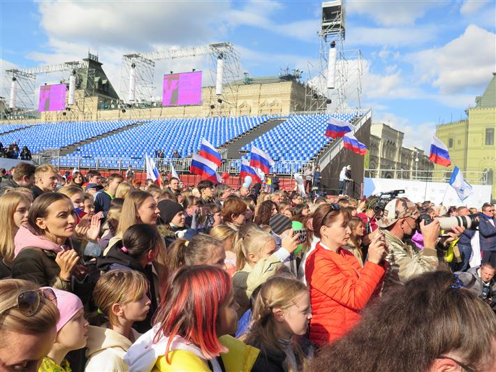 Ансамбль песни и пляски Росгвардии принял участие в чествовании паралимпийской сборной  России 