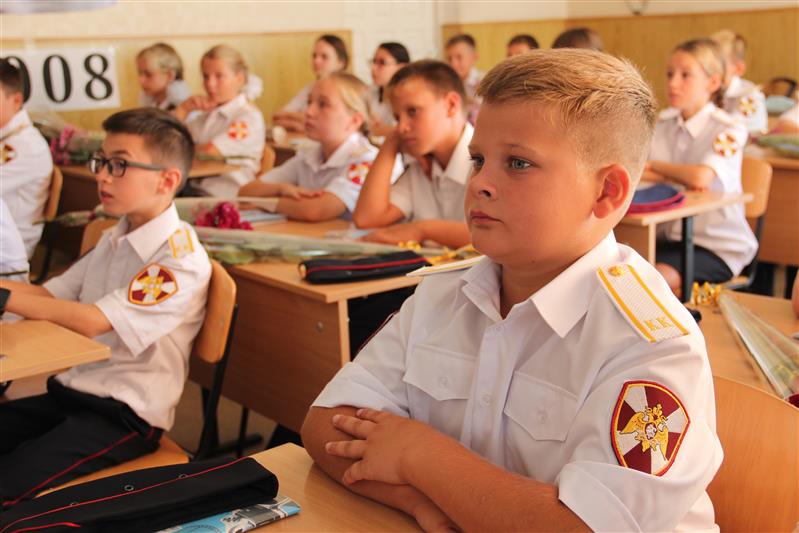 В Крыму открыты профильные классы Росгвардии