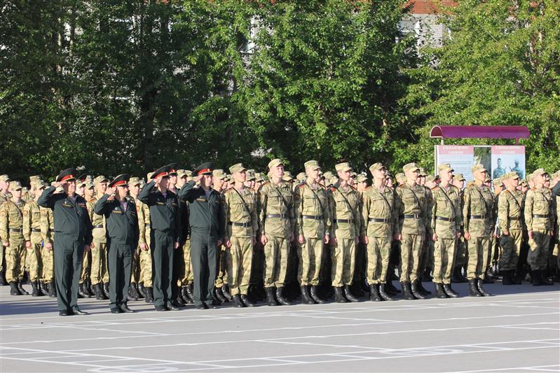 Начало нового учебного года отметили в Пермском военном институте Росгвардии
