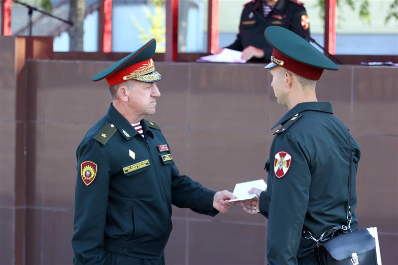 Начало нового учебного года отметили в Пермском военном институте Росгвардии