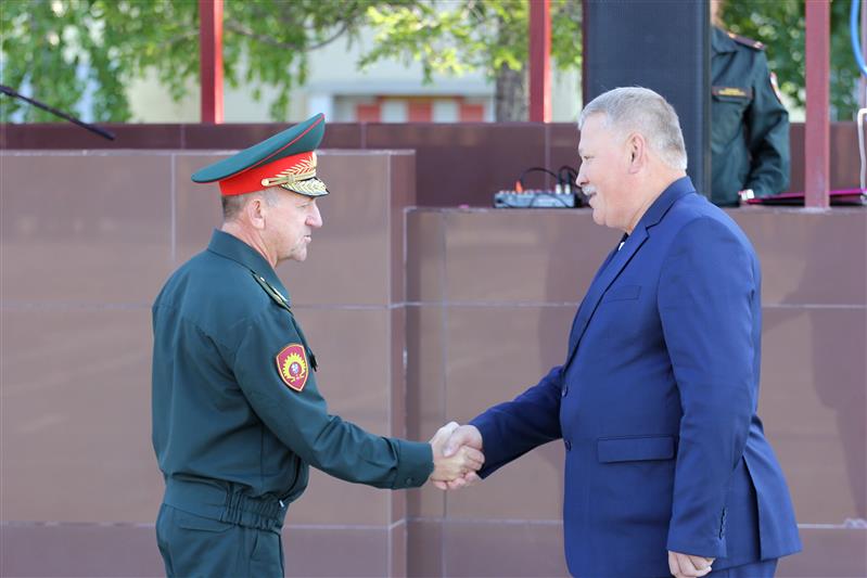 Начало нового учебного года отметили в Пермском военном институте Росгвардии