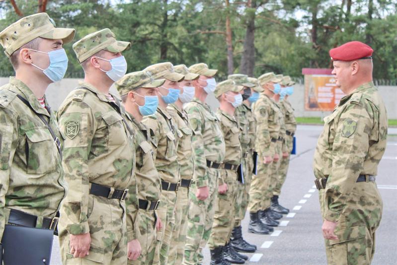 Военнослужащие Северо-Западного округа Росгвардии  соревновались в служебном мастерстве в Ленинградской области