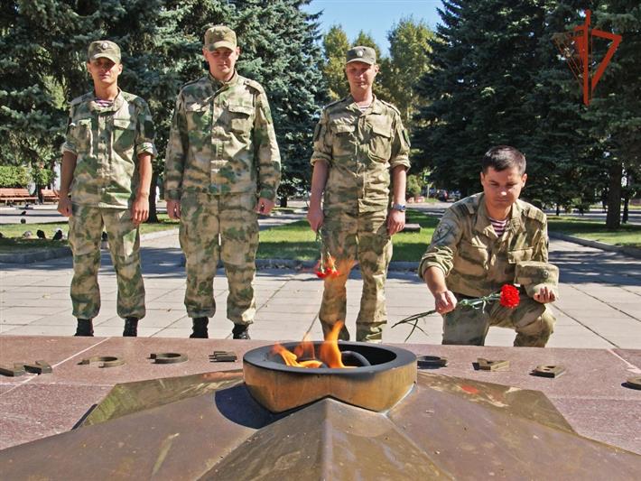 В Сибирском округе Росгвардии проходят мероприятия, посвящённые Дню окончания Второй мировой войны