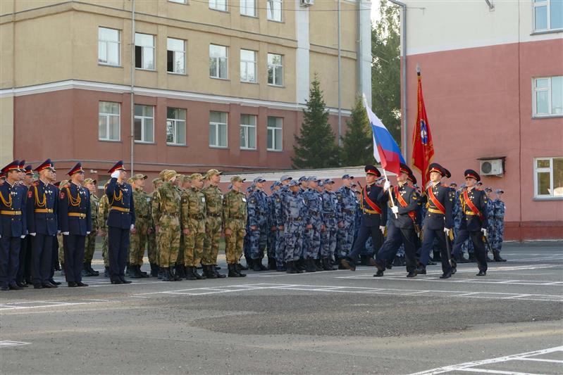 Класс Росгвардии открылся в кузбасской губернаторской кадетской школе-интернате полиции 
