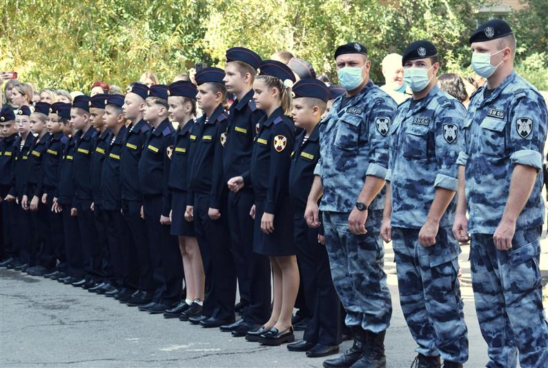 Четвертый профильный класс Росгвардии открыт в Волгоградской области