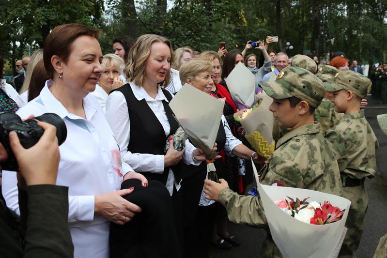 В учебных заведениях Росгвардии прошли торжественные мероприятия, посвященные Дню знаний