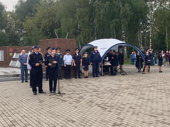 В Подмосковье в подшефном Росгвардии центре специальной подготовки "Энергия"  отметили День знаний