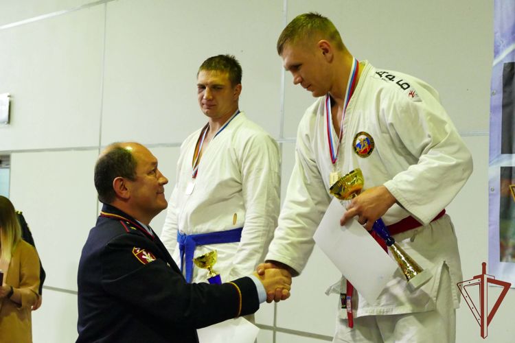 Завершился чемпионат Сибирского округа Росгвардии по рукопашному бою 