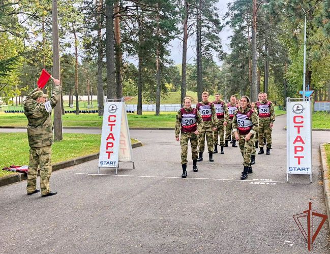 Состоялся учебный сбор спорткоманды Северо-Западного округа Росгвардии