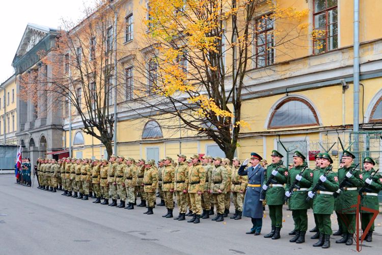 В Санкт-Петербурге батальону охраны и обеспечения  Северо-Западного округа Росгвардии вручено Боевое знамя