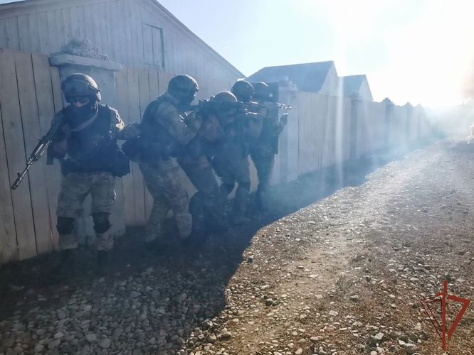Полевой выход ОМОН Росгвардии завершился в Иркутской области