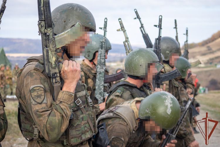 В Южном округе Росгвардии состоялось квалификационное испытание на право ношения  крапового берета