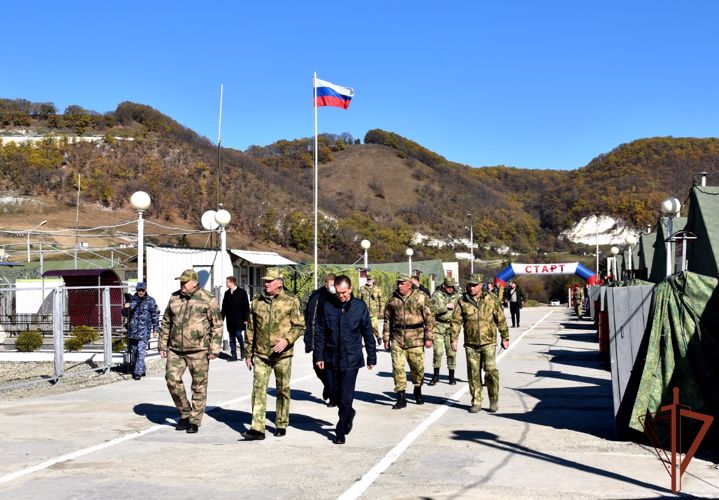В Южном округе Росгвардии состоялось квалификационное испытание на право ношения крапового берета