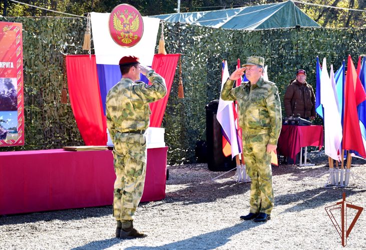В Южном округе Росгвардии состоялось квалификационное испытание на право ношения  крапового берета