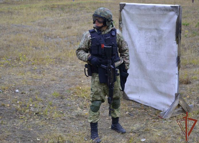 ОМОН Росгвардии провел полевой выход в Зауралье (видео)