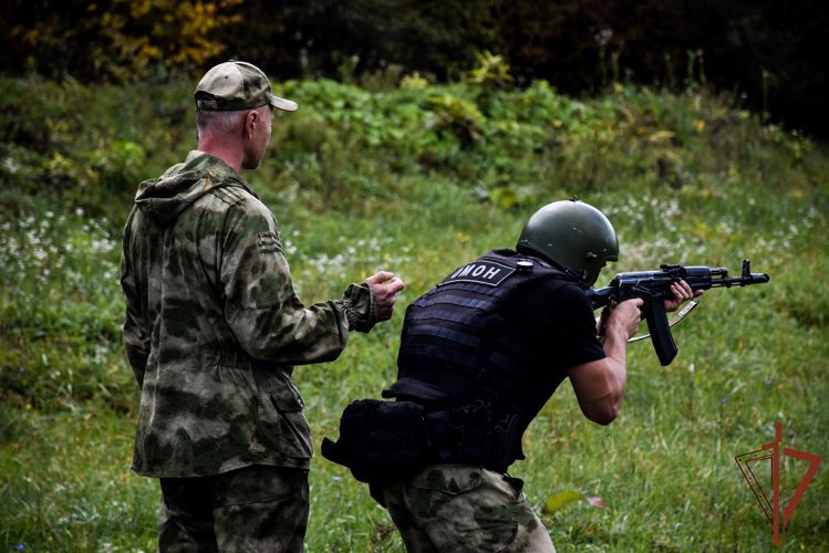 Полевой выход ОМОН Росгвардии проведён в Адыгее