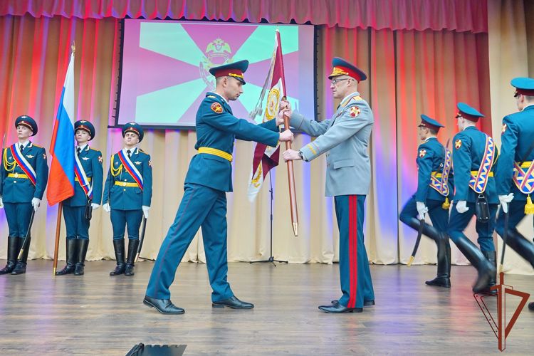 В Санкт-Петербурге батальону связи  Северо-Западного округа Росгвардии вручено Боевое знамя