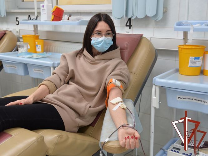 Росгвардейцы из Югры стали участниками всероссийской донорской акции «От сердца к сердцу»