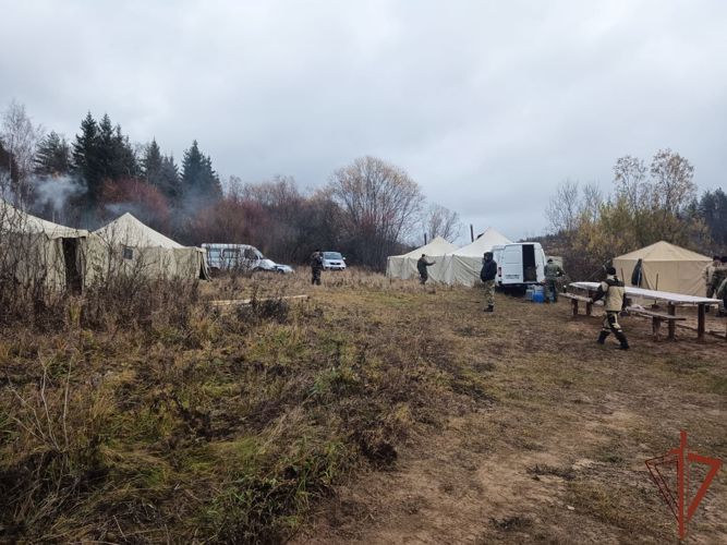Завершился полевой выход череповецкого ОМОН