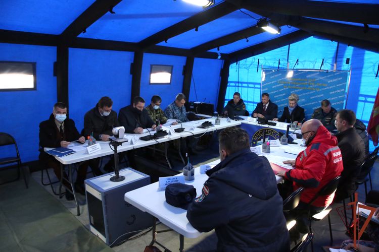 Уральский округ Росгвардии принял участие во  всероссийской штабной тренировке МЧС России