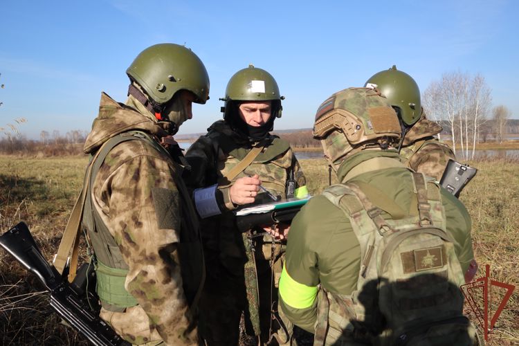 Тактическое учение красноярского соединения Росгвардии прошло в Железногорске