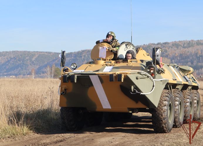 Тактическое учение красноярского соединения Росгвардии прошло в Железногорске