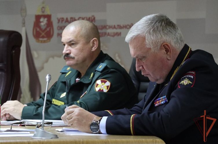 В Екатеринбурге состоялся военный совет Уральского округа Росгвардии