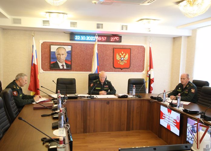 Военный совет Северо-Кавказского округа Росгвардии состоялся в Пятигорске